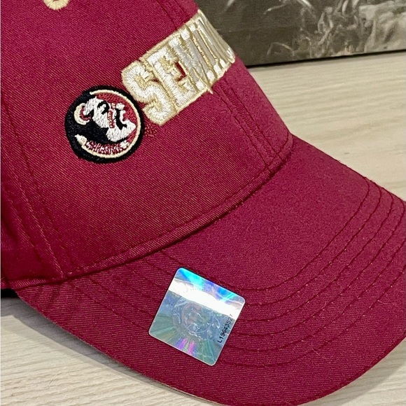 Florida State Seminoles Cap Adjustable Maroon Captivating Headwear - Picture 3 of 11